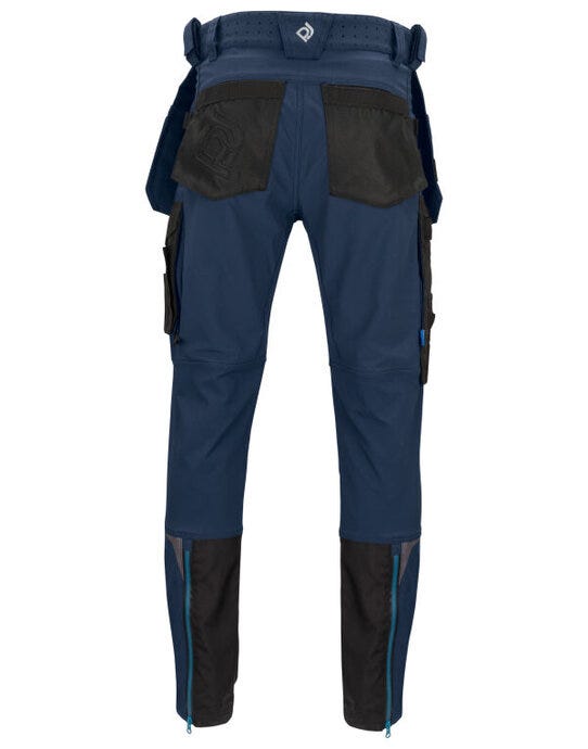 ProJob Workwear PJ645550 ProJob Kevlar Stretch Holster Trouser - Navy