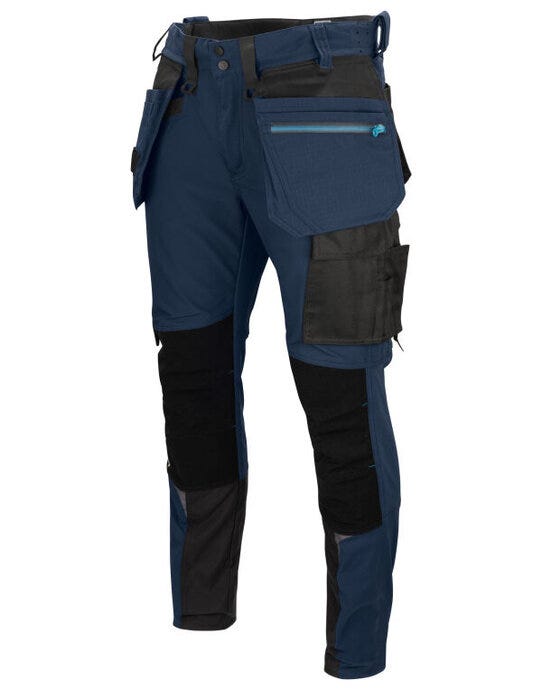 ProJob Workwear PJ645550 ProJob Kevlar Stretch Holster Trouser - Navy