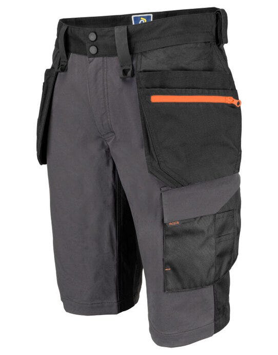ProJob Workwear PJ645562 ProJob Stretch Holster Shorts - Grey