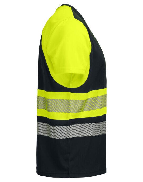ProJob Workwear PJ646020 ProJob 6020 EN ISO 20471 Class 1 T-Shirt - Yellow/Black