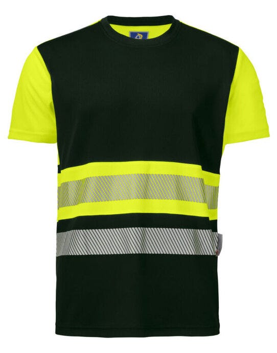ProJob Workwear PJ646020 ProJob 6020 EN ISO 20471 Class 1 T-Shirt - Yellow/Black