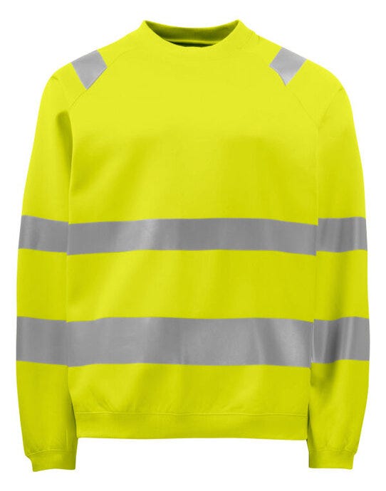 ProJob Workwear PJ646106 ProJob Prio 6106 Class 3 Sweatshirt - Yellow
