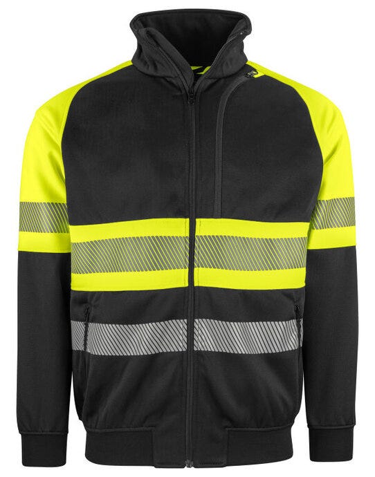 ProJob Workwear PJ646120 ProJob 6120 Sweatshirt Class 1 - Yellow/Black