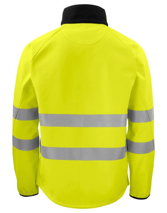 ProJob Workwear PJ646432 ProJob Prio 6432 Class 3/2 Softshell Jkt - Yellow/Black