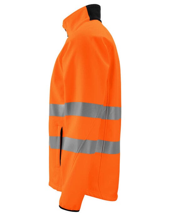 ProJob Workwear PJ646432 ProJob Prio 6432 Class 3/2 Softshell Jkt - Orange/Black