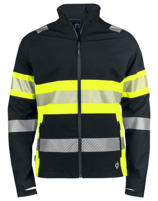 ProJob Workwear PJ646442 ProJob 6442 Class 1 Functional Jacket - Yellow/Black