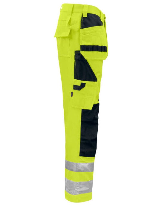 ProJob Workwear PJ646531 ProJob Hi Vis Holster Trouser - Yellow/Black