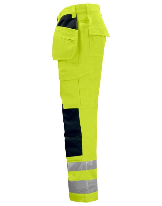 ProJob Workwear PJ646531 ProJob Hi Vis Holster Trouser - Yellow/Black
