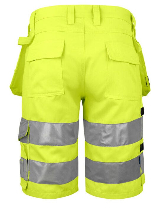 ProJob Workwear PJ646535 ProJob Prio 6535 Shorts Class 2/1 - Yellow/Black