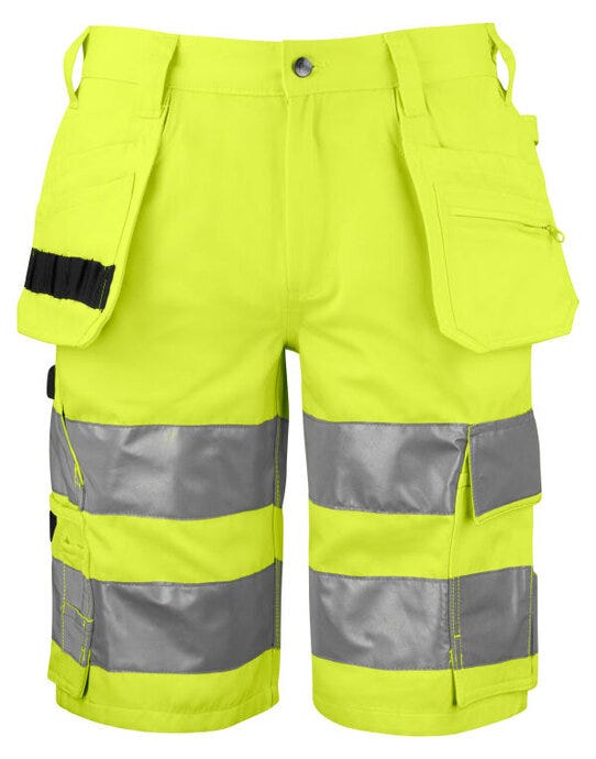 ProJob Workwear PJ646535 ProJob Prio 6535 Shorts Class 2/1 - Yellow/Black