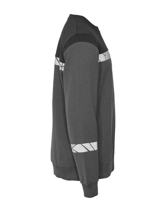 ProJob Workwear PJ647101 ProJob Progression 7101 Sweatshirt - Grey/Black