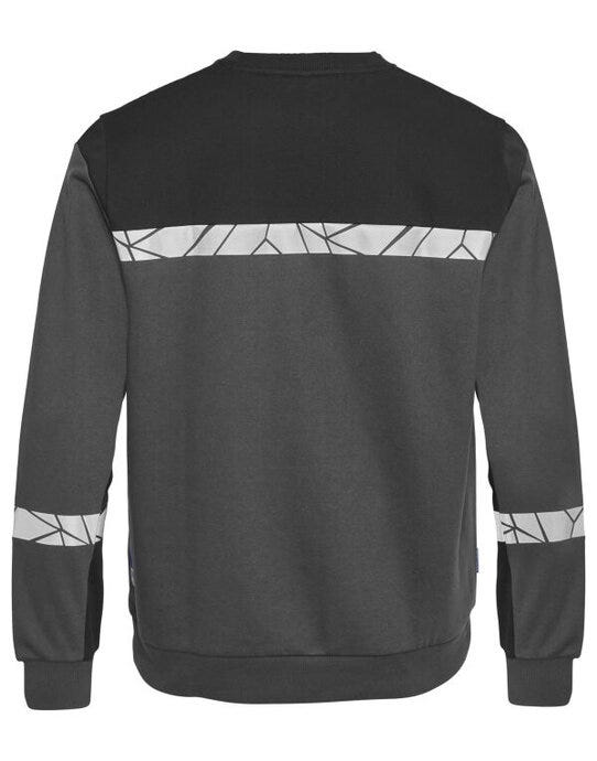 ProJob Workwear PJ647101 ProJob Progression 7101 Sweatshirt - Grey/Black