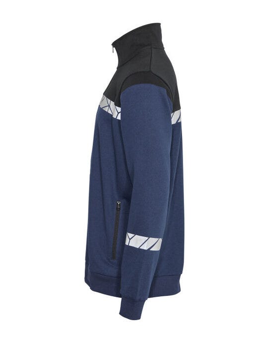 ProJob Workwear PJ647102 ProJob Progression 7102 Half Zip Sweat - Navy/Black