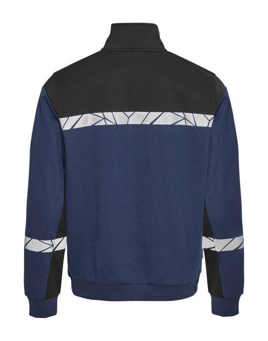 ProJob Workwear PJ647102 ProJob Progression 7102 Half Zip Sweat - Navy/Black