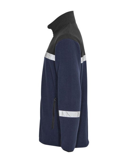 ProJob Workwear PJ647300 ProJob Progression 7300 Full Zip Fleece - Navy/Black