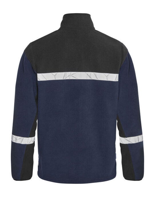 ProJob Workwear PJ647300 ProJob Progression 7300 Full Zip Fleece - Navy/Black