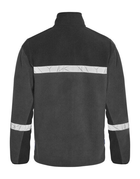 ProJob Workwear PJ647300 ProJob Progression 7300 Full Zip Fleece - Grey/Black