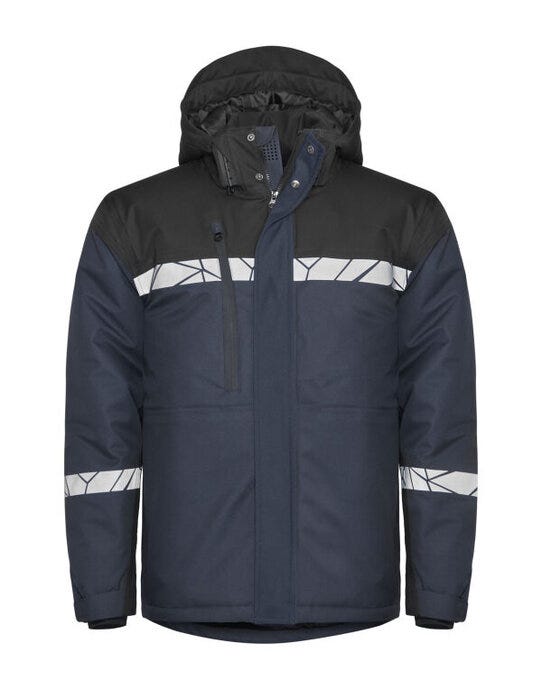 ProJob Workwear PJ647413 ProJob Progression 7413 Padded Softshell - Navy/Black