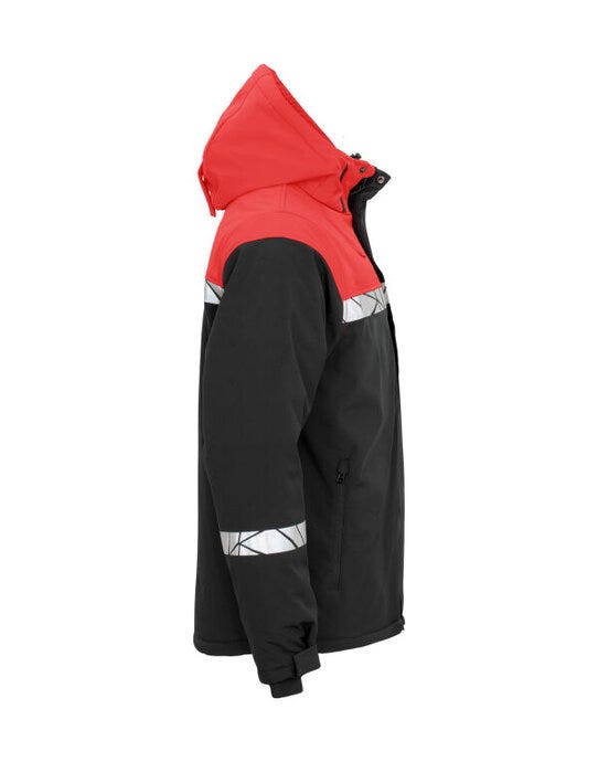 ProJob Workwear PJ647413 ProJob Progression 7413 Padded Softshell - Black/Red