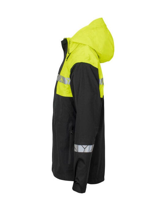 ProJob Workwear PJ647414 ProJob Progression 7414 Shell Jacket - Black/Yellow