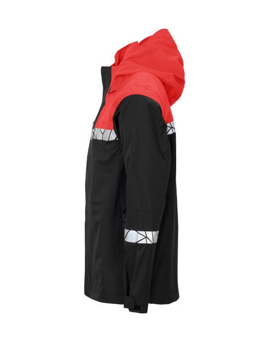 ProJob Workwear PJ647414 ProJob Progression 7414 Shell Jacket - Black/Red