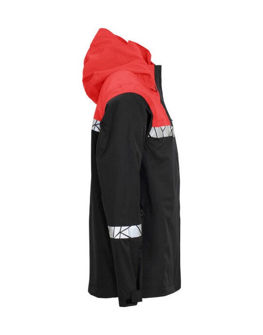 ProJob Workwear PJ647414 ProJob Progression 7414 Shell Jacket - Black/Red