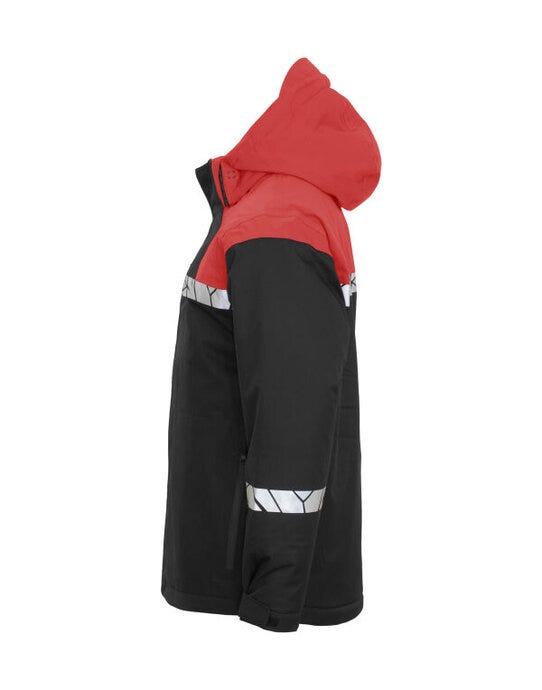 ProJob Workwear PJ647415 ProJob Progression 7415 Padded Jkt - Black/Red