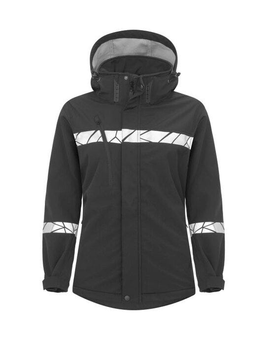 ProJob Workwear PJ647417 ProJob Progression 7417 Ladies Softshell - Black/Black