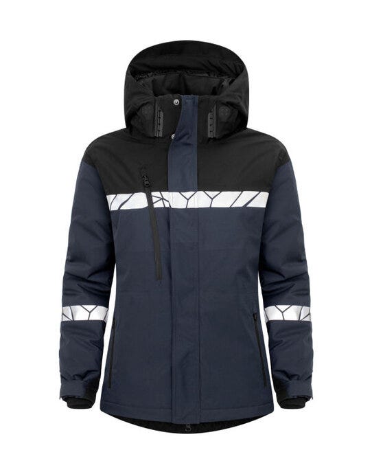 ProJob Workwear PJ647420 ProJob Progression 7420 Ladies Funct Jkt - Navy/Black