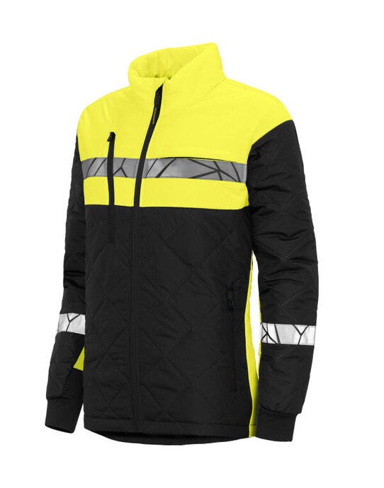 ProJob Workwear PJ647421 ProJob Progression 7421 Ladies LW Jacket - Black/Yellow