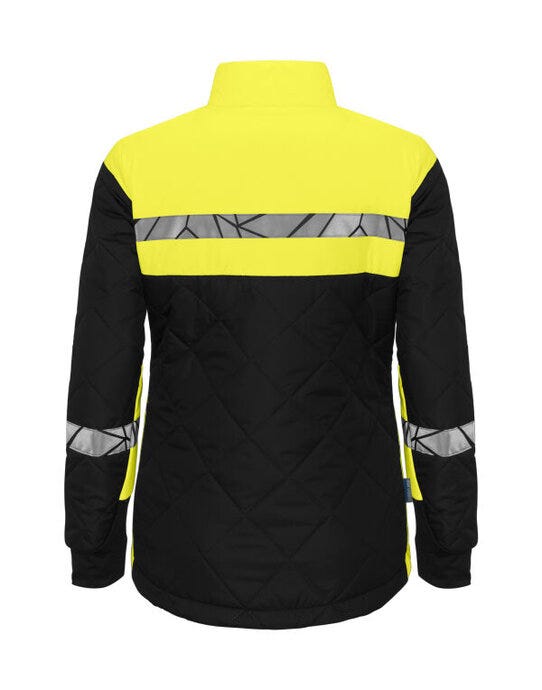 ProJob Workwear PJ647421 ProJob Progression 7421 Ladies LW Jacket - Black/Yellow