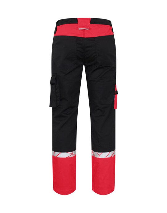ProJob Workwear PJ647507 ProJob 7507 Service Pant - Black/Red