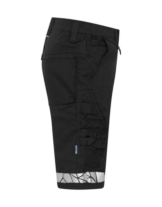ProJob Workwear PJ647510 ProJob 7510 Work Shorts - Black/Black