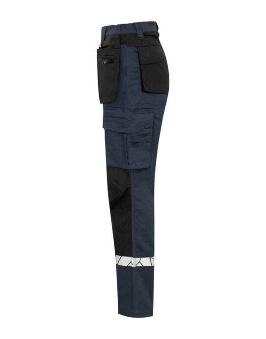 ProJob Workwear PJ647513 ProJob Progression 7513 Ladies Workpant - Navy/Black
