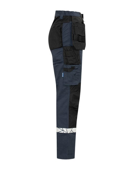 ProJob Workwear PJ647513 ProJob Progression 7513 Ladies Workpant - Navy/Black