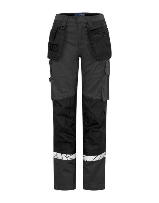 ProJob Workwear PJ647513 ProJob Progression 7513 Ladies Workpant - Grey/Black