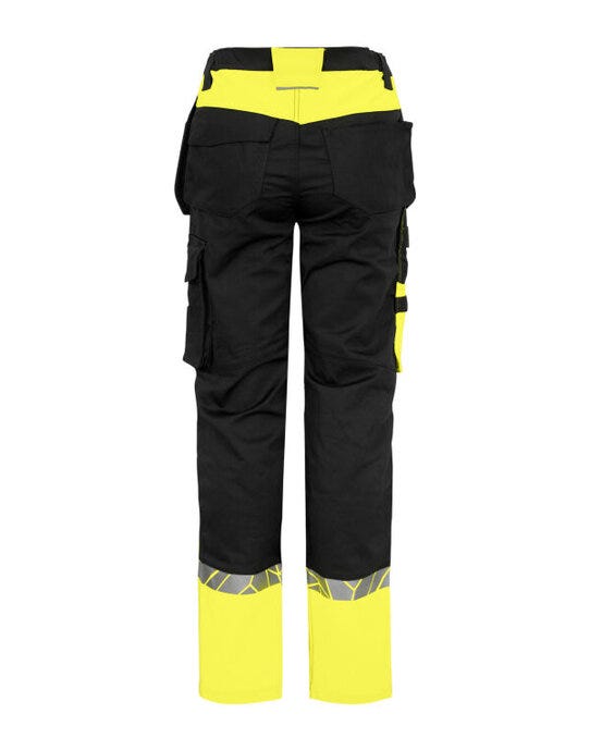 ProJob Workwear PJ647513 ProJob Progression 7513 Ladies Workpant - Black/Yellow