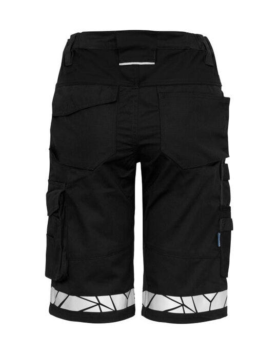 ProJob Workwear PJ647514 ProJob Progression 7514 Ladies Shorts - Black/Black