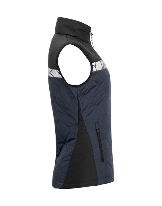 ProJob Workwear PJ647701 ProJob Progression 7701 Ladies Vest - Navy/Black