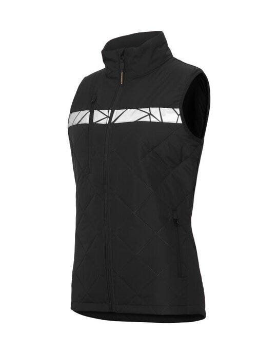 ProJob Workwear PJ647701 ProJob Progression 7701 Ladies Vest - Black/Black