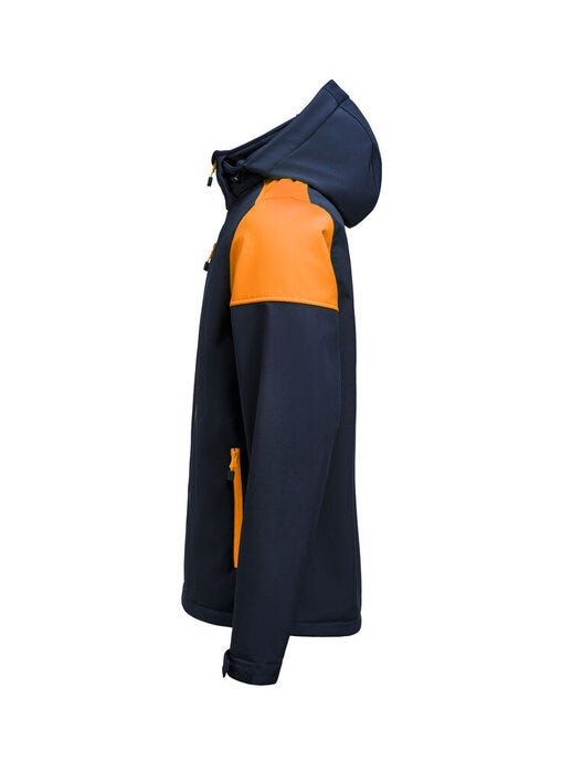 Printer Prime PP2261065 Men's Softshell - Navy/Neon Orange