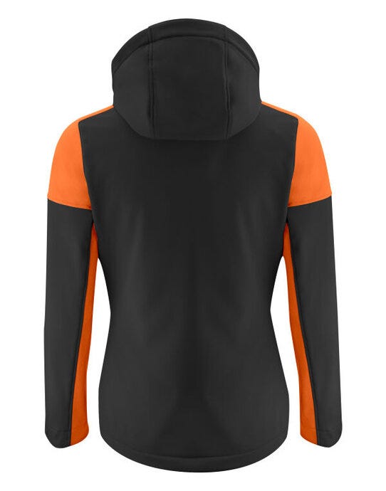 Printer Prime PP2261066 Ladies Softshell - Black/Orange
