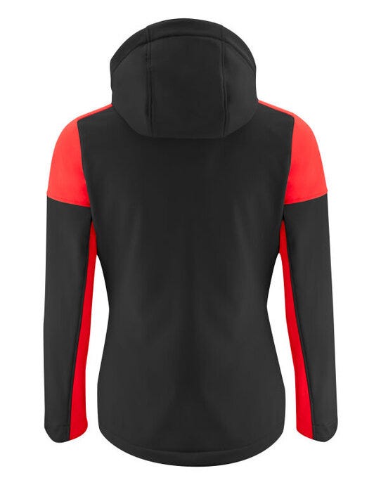 Printer Prime PP2261066 Ladies Softshell - Black/Red