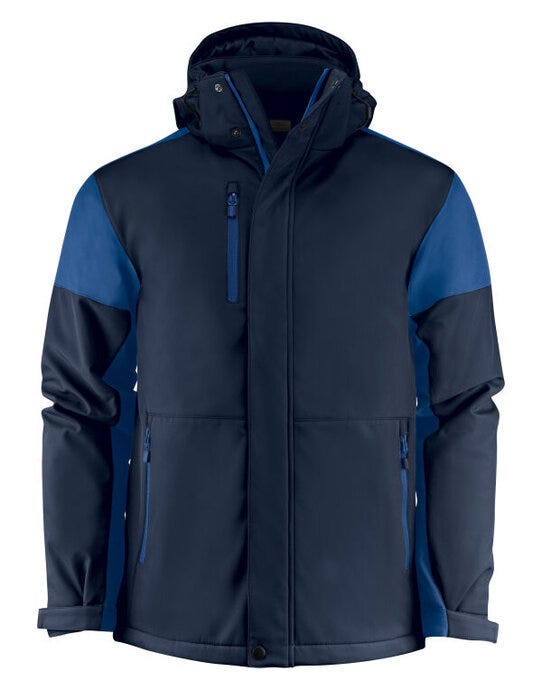 Printer Prime PP2261071 Mens Padded Softshell - Navy/Cobalt