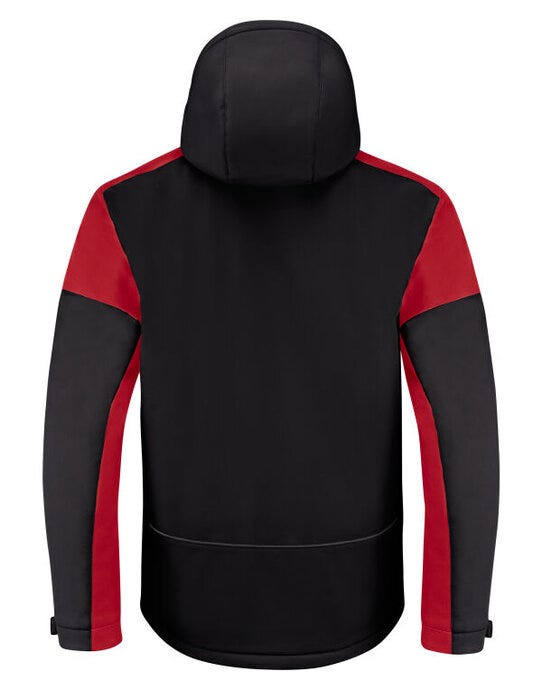 Printer Prime PP2261071 Mens Padded Softshell - Black/Red