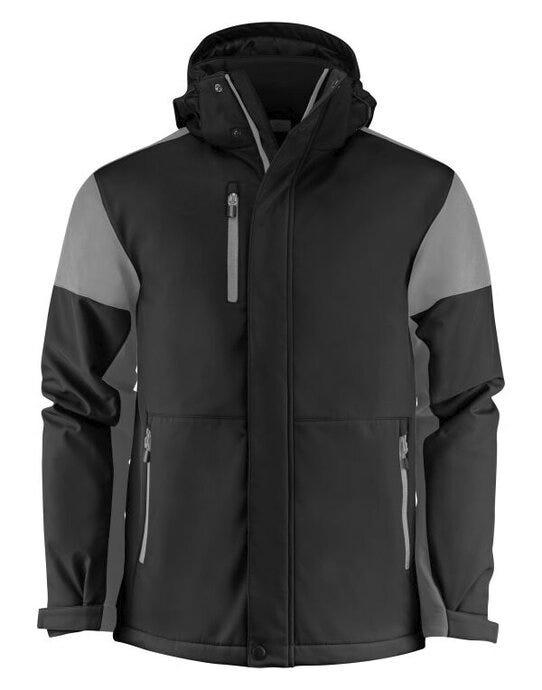 Printer Prime PP2261071 Mens Padded Softshell - Black/Anthracite