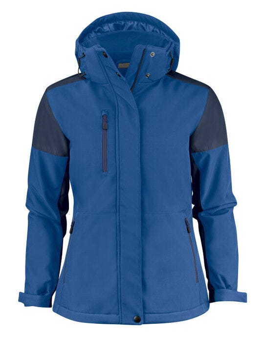 Printer Prime PP2261072 Ladies Padded Softshell - Cobalt/Navy