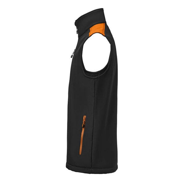 Printer Prime PP2261083 Softshell Vest - Black/Orange