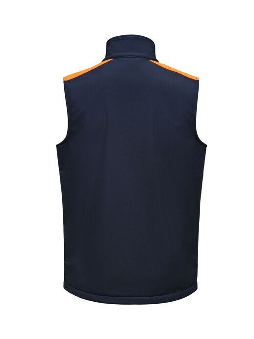 Printer Prime PP2261083 Softshell Vest - Navy/Neon Orange