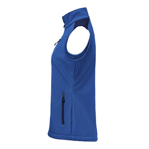 Printer Prime PP2261084 Ladies Softshell Vest - Cobalt/Navy